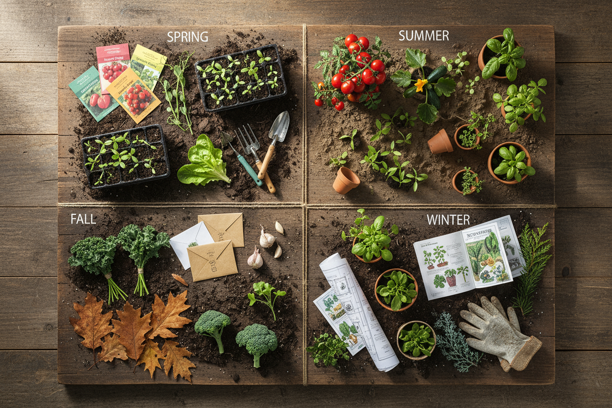 Seasonal Gardening Guide: What to Plant Each Season in the U.S.