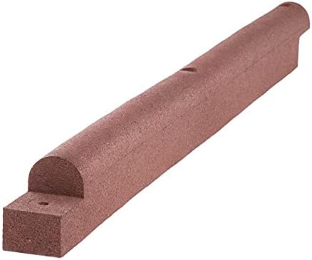 Playsafer 4' Flexible Interlocking Rubber Edging for Playgrounds (5 Pack, Terra Cotta)