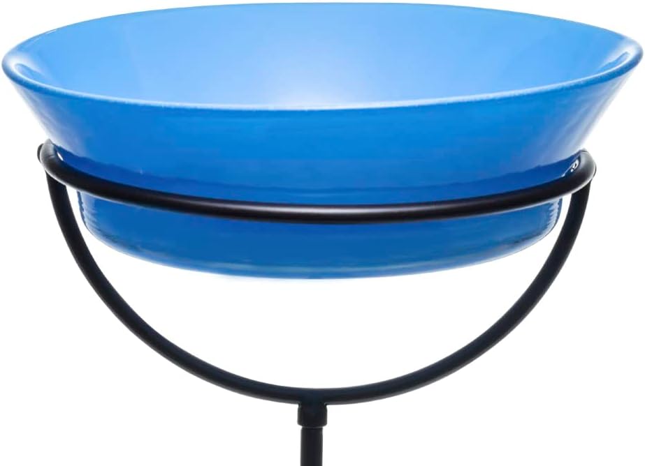 Cuban Garden Stake, M429-200-75, 37 Inch Tall, Bluebird Blue