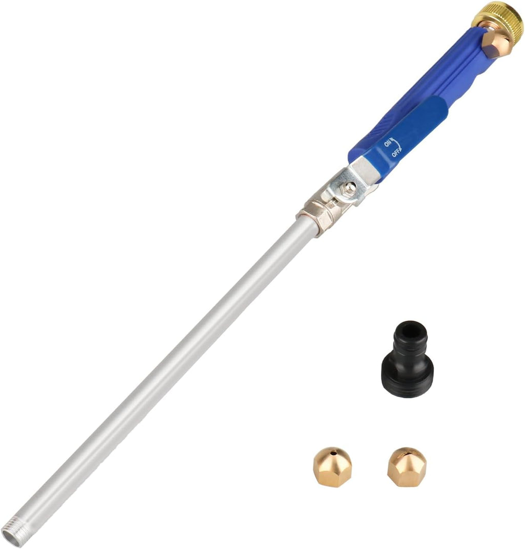 High-Pressure Water Jet Wand – Versatile Power Sprayer for Outdoor Cleaning, Car Wash, Pet Rinse & Window Care