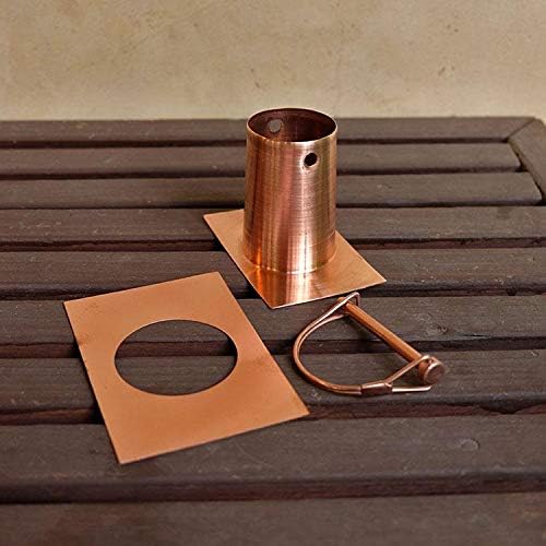 Large Tapered Cups - Copper Plated with Installation Kit (12 Feet)