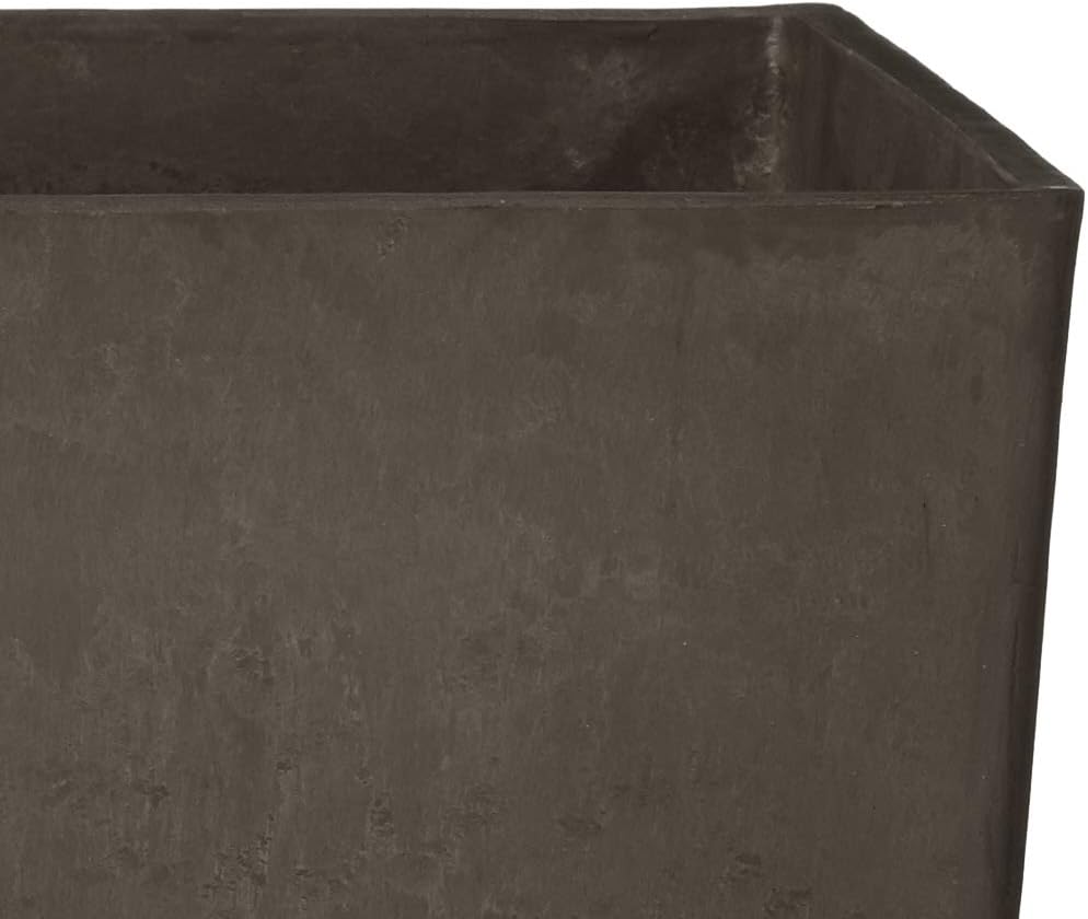 Arcadia Garden Products PSW FS32DC Contempo Tall Square Planter, 13 by 13 by 28-Inch