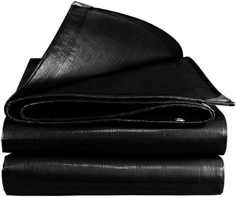 30X30FT Reinforced PE Pond Liner, 28Mil Thickness Pond Liners for Outdoor Ponds, Hemmed Edge with Buttonholes Liners for KOI/Fish, Duck Pond and Waterscape.