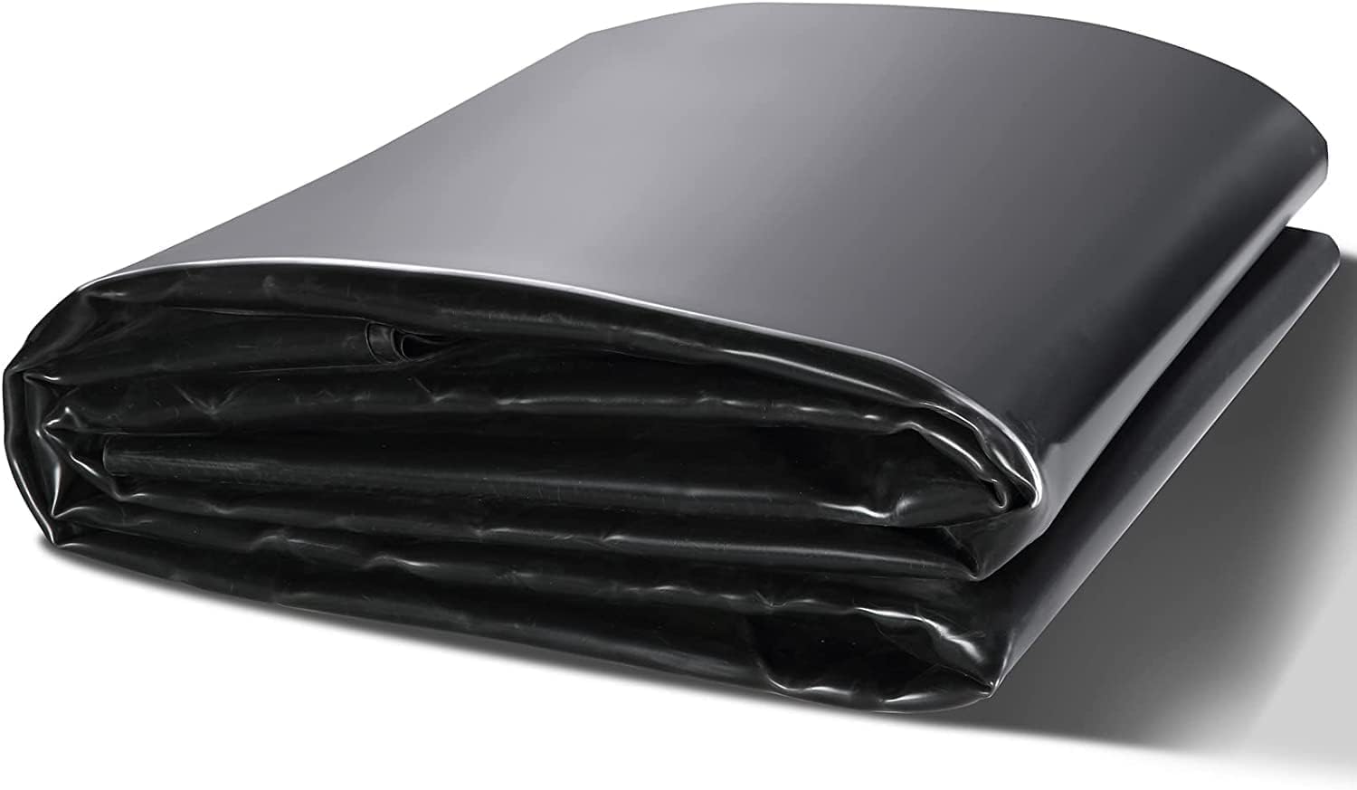 VEVOR 20 x 25 ft Pond Liner, 45 Mil Thickness, Pliable & Durable EPDM Material, Easy Cutting Underlayment for Fish or Koi,Waterfall, Fountains, Water Gardens, Black