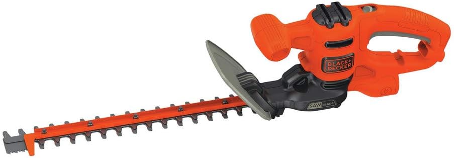 BLACK+DECKER Hedge Trimmer, Dual-Action Blade, 16-Inch (BEHTS125)