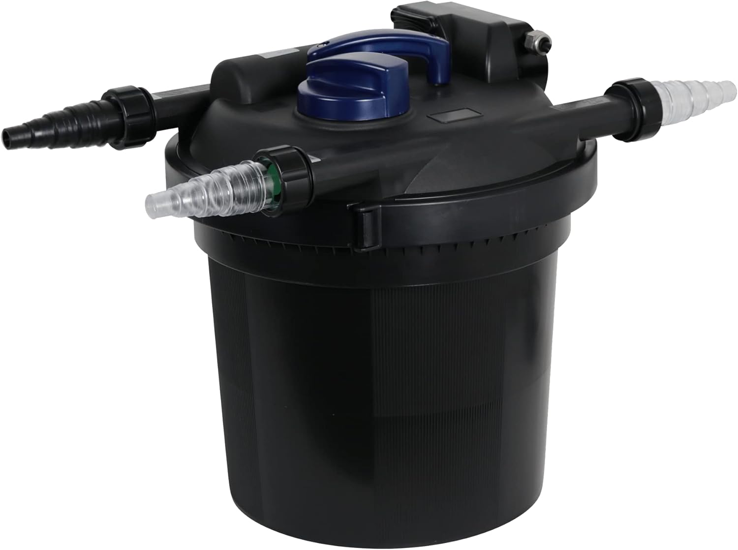 The Pond Guy AllClear G2 Bio Pressure Filter & Ultraviolet Light Clarifier with Backflush System, Pressurized External UVC Biological & Mechanical Filtration, Koi Fish Water Garden, All Clear 2000