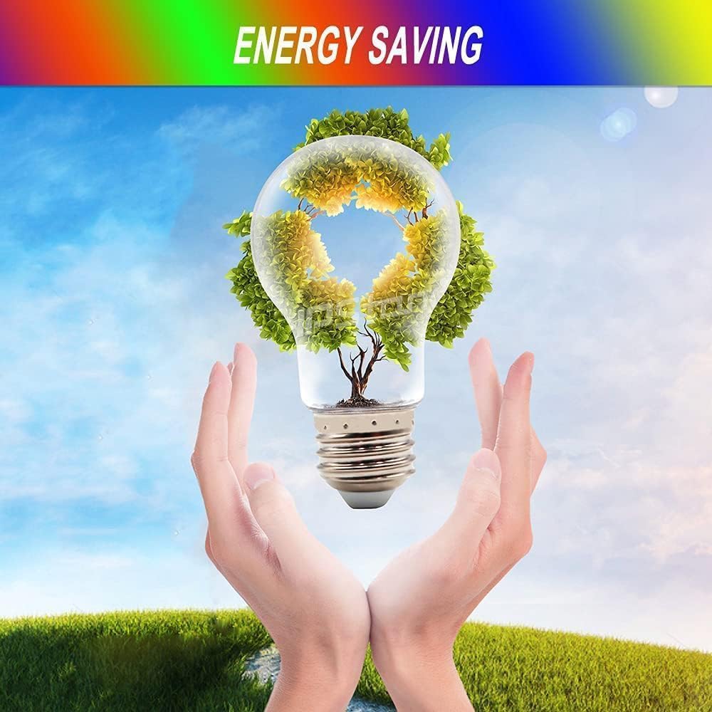 Auroraworld Outdoor String Lights RGB, 105FT LED Color Changing Patio Lights with Shatterproof Bulbs for Backyard