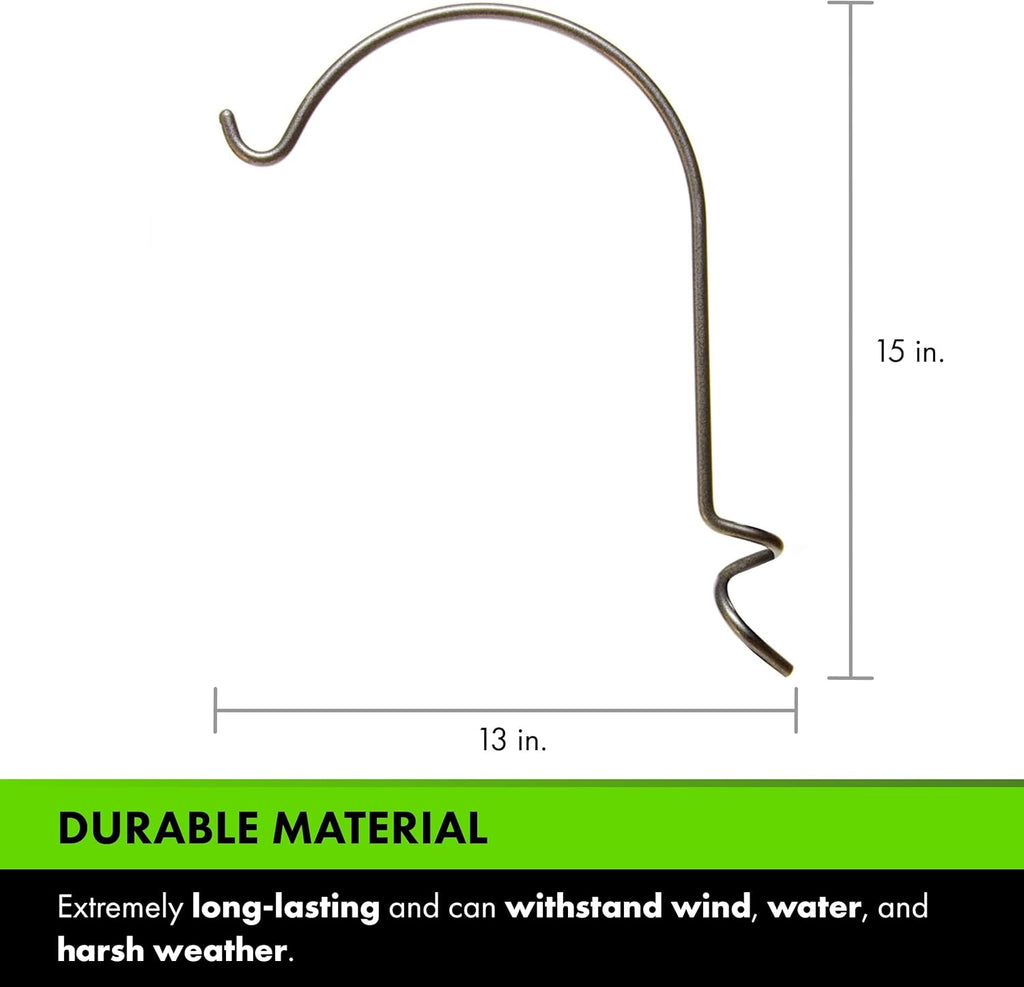 Yard Butler Yard Tree Supplies - Beautiful Home Decor for Garden, Lawn, or Indoors - Perfect for Hanging Plants, Bird Feeders, Laterns, or Wind Chimes, Tree Hook