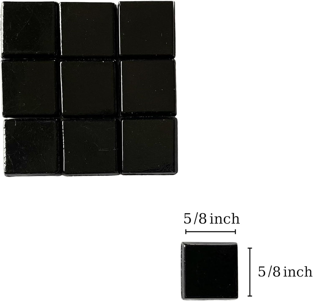 SMEIINIK 1.1lb Bulk Single Iridescent Color Mosaic Tiles for Crafts, Glass Mosaic Pieces for Mosaic Puzzles, Stained Glass Tiles for Mosaic DIY, Mosaic Making Supplies(AJ49-38)