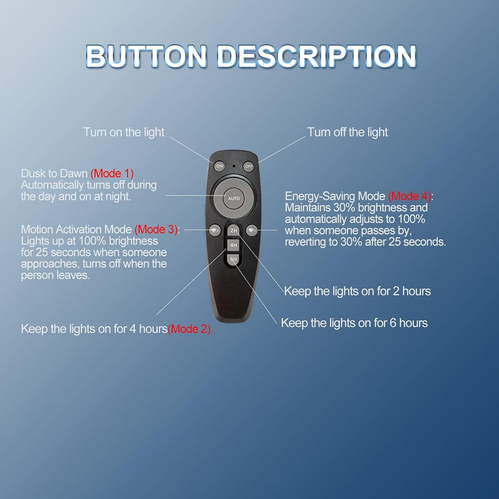 Solar Lights Outdoor,IP66 Waterproof Solar Street Lights with Motion Sensor & Remote,6500K Dusk to Dawn Flood Light for Parking Lot/Yard/Garden (4 Pack)