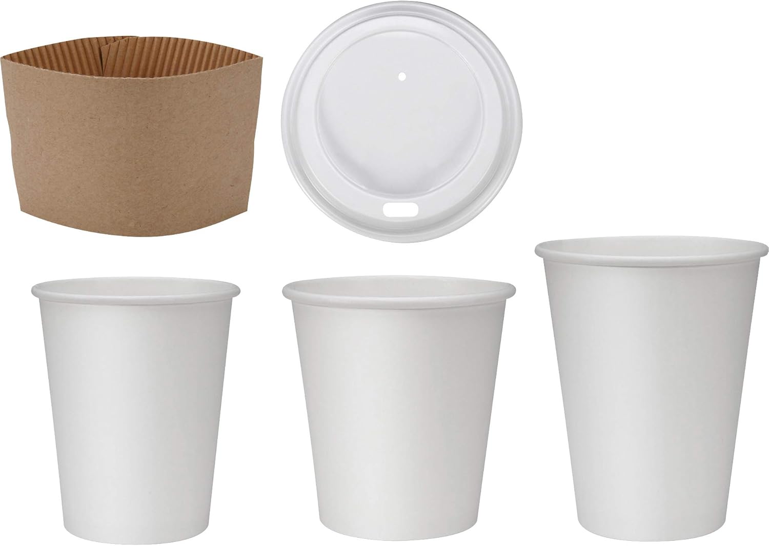 Genuine Joe Eco-friendly Paper Cups, 10oz (Pack of 50)