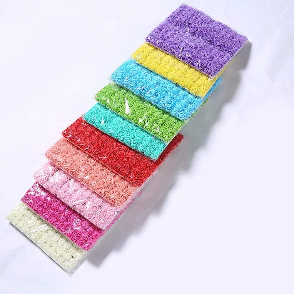 144pcs Mini Fake Rose Flower Heads Artificial Roses Flowers Real Looking Artificial Foam Roses Decoration DIY for Wedding Bouquets Centerpieces,Arrangements Party Home Decorations (Blush Pink)