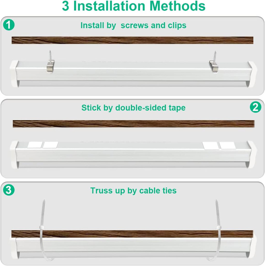 T5 Grow Lights 5000K Full Spectrum,1.4FT (4pcs x 10 Watts) Plant Growing Lamp,End-to-End Connectable Led Light Strips for Indoor Plants Succulents Flowers Growing