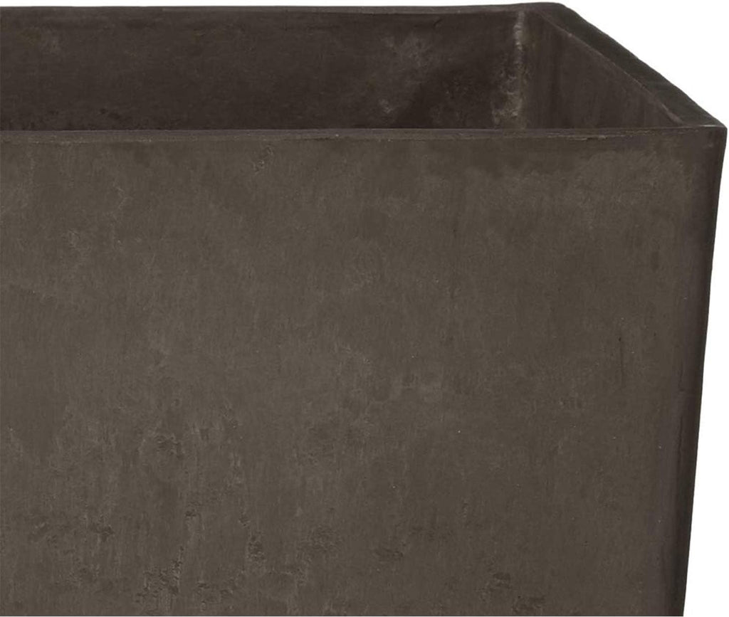 Arcadia Garden Products PSW FS32DC Contempo Tall Square Planter, 13 by 13 by 28-Inch
