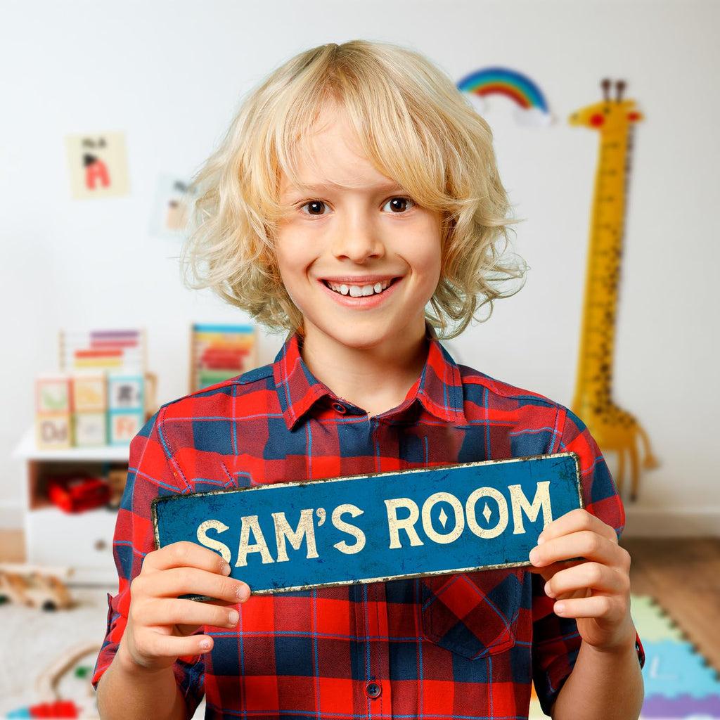 Custom Rustic Sign, Personalized Decor Street Signs, 3x12 Inches, ACM, Fade Resistant, Made in USA by Sigo Signs