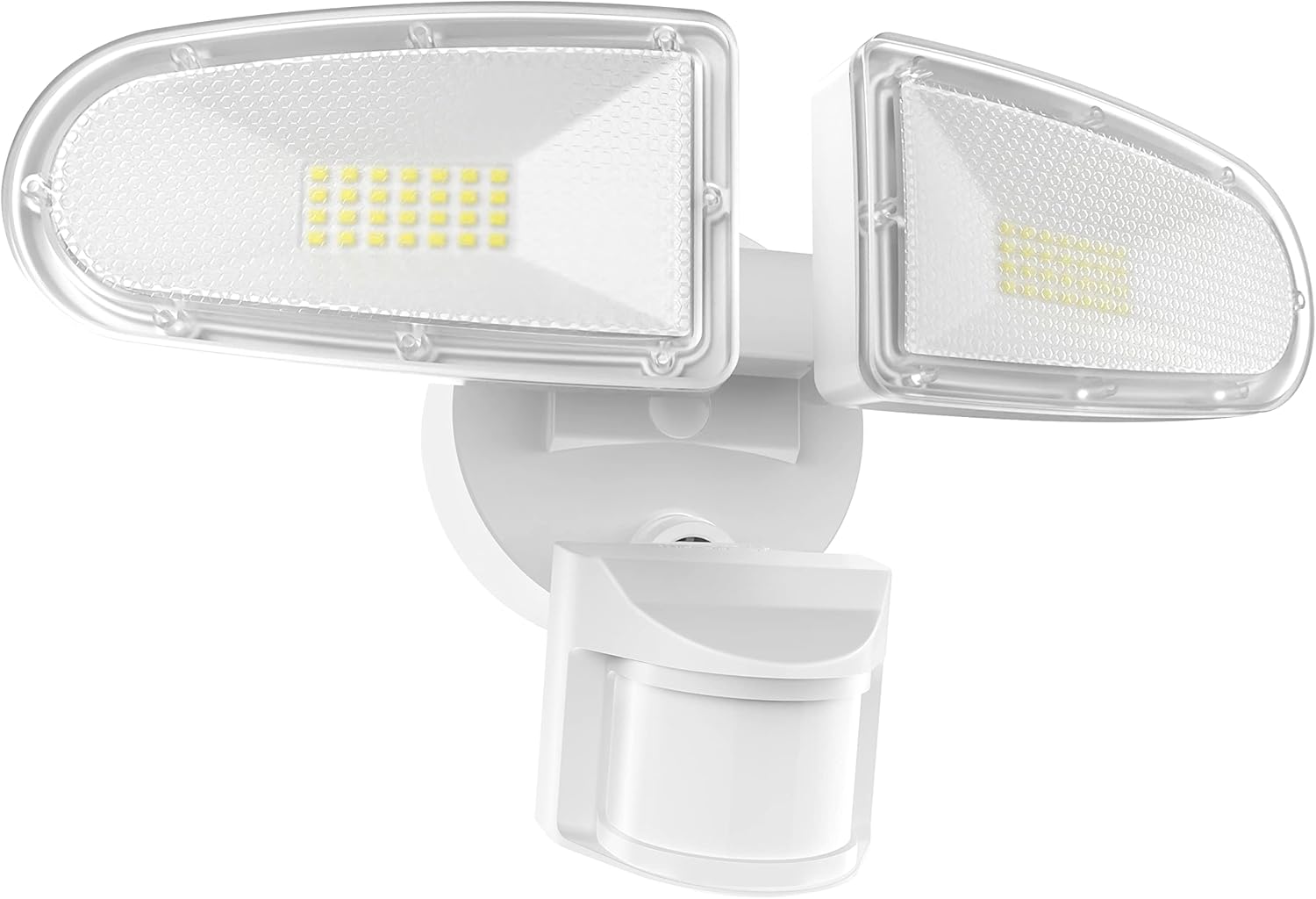 JJC 3700LM 32W LED Security Lights Motion Sensor Flood Light, LED Motion Sensor Outdoor Lights Fixture, Waterproof IP65,5700K Super Bright Motion Detector Lights for Garage, Porch (Not Solar Powered)