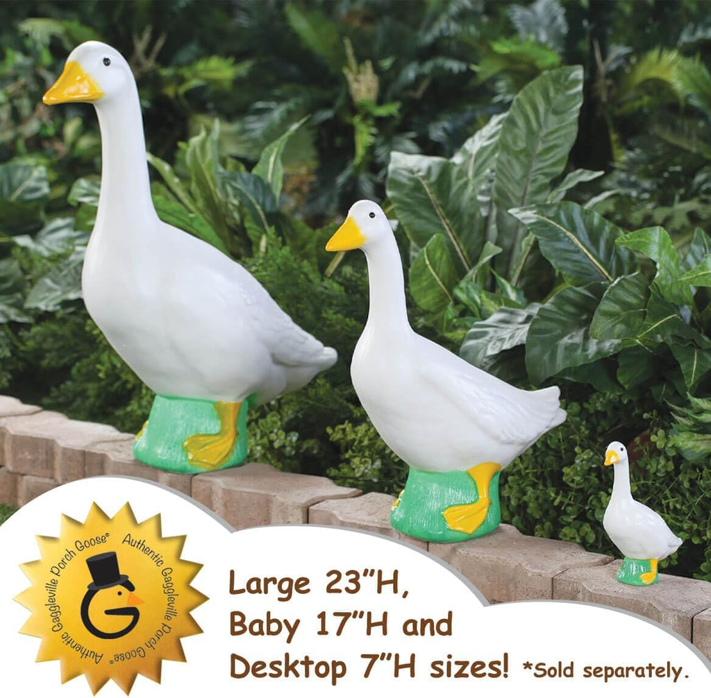 Fox Valley Traders Gaggleville Desktop Goose 7" H Statue