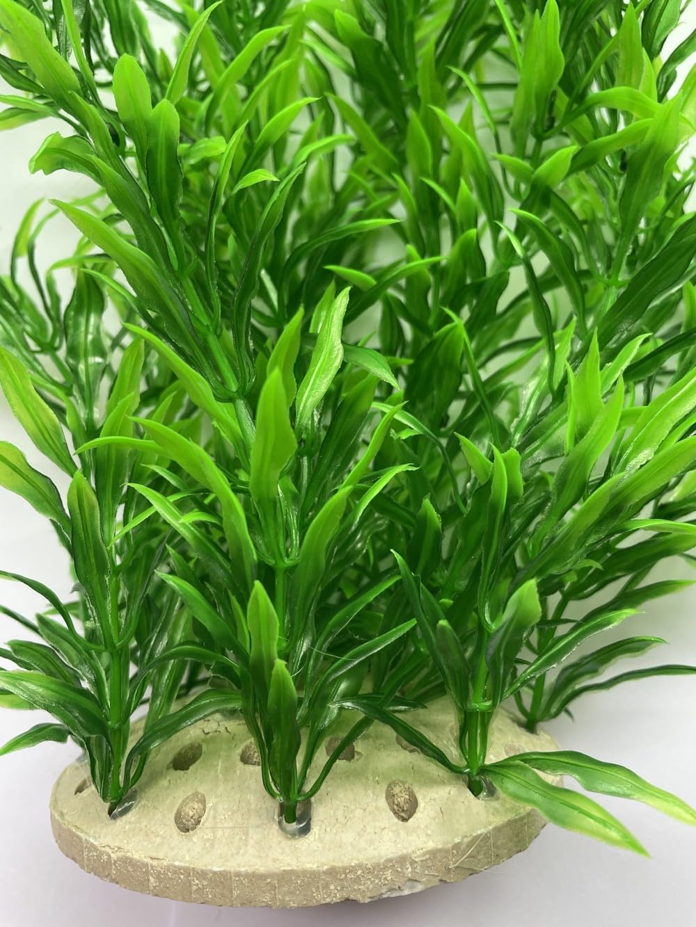 2-Pack Aquarium Plant Aquarium Decor Plastic Plants Extra Large 21 Inches Artificial Long Fish Tank Plants Tall Fish Tank Decorations Artificial Green Water Plants (Green)