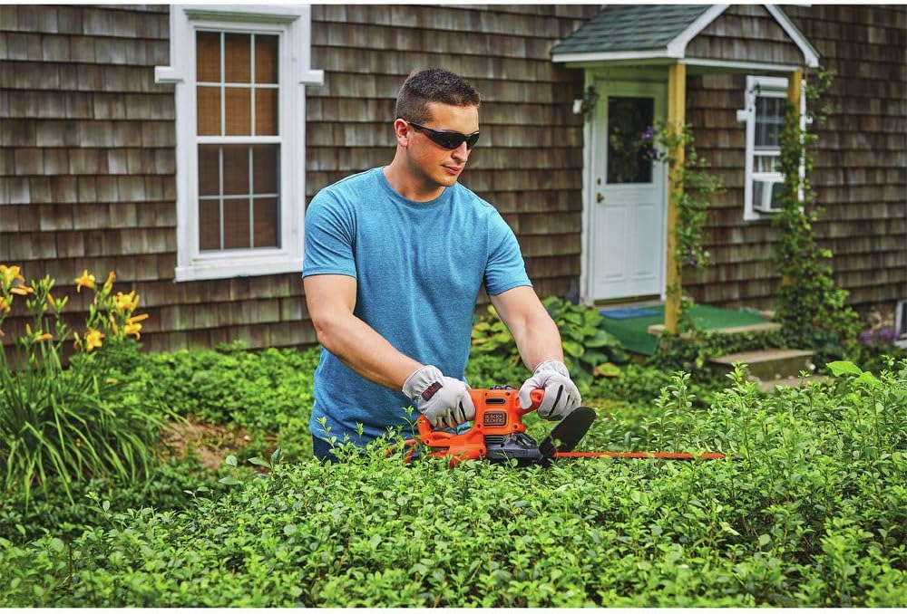 BLACK+DECKER Electric Hedge Trimmer, 17-Inch (BEHT150)