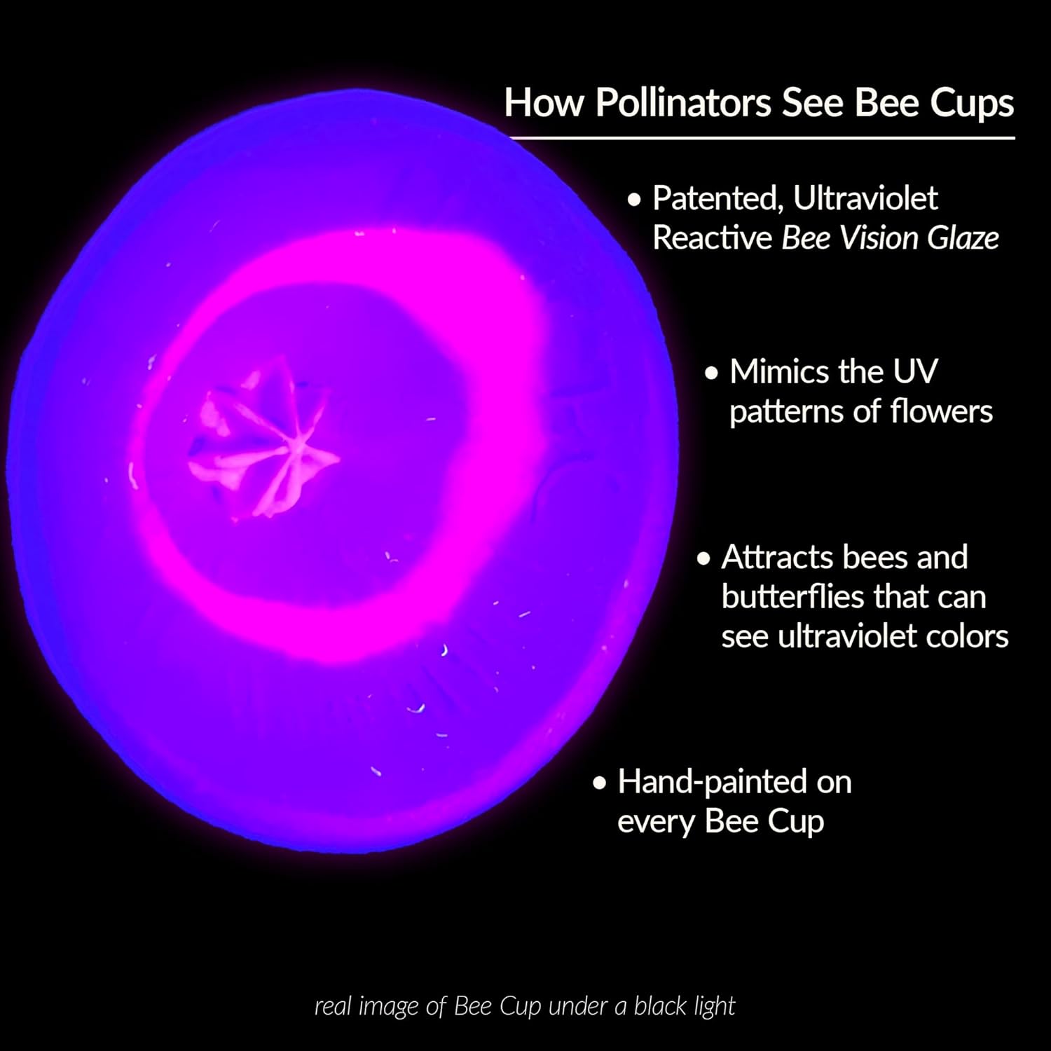 5 Pack, Bee Watering Station, 100% Handmade Porcelain, Bee and Butterfly Feeder for Garden, Outdoor Feeders for Thirsty Pollinators, Plastic Free, Bee Attracting Glaze (5, Bold Variety)