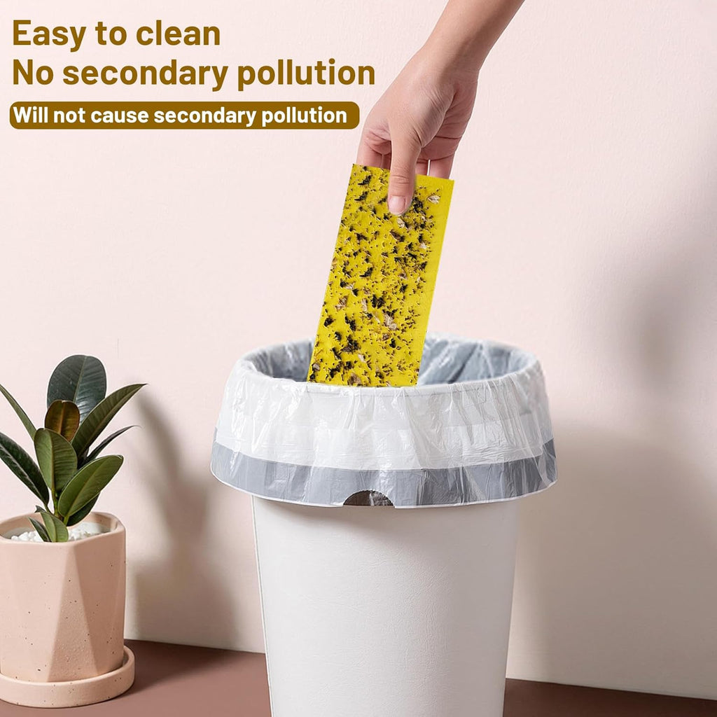 10 Refills UV Fly Light Trap Indoor for Home Gnat Traps for House, Wall Sconce Fly Light Bug Catcher for Kitchen House & Restaurant Fruit Flies Garage & Warehouse