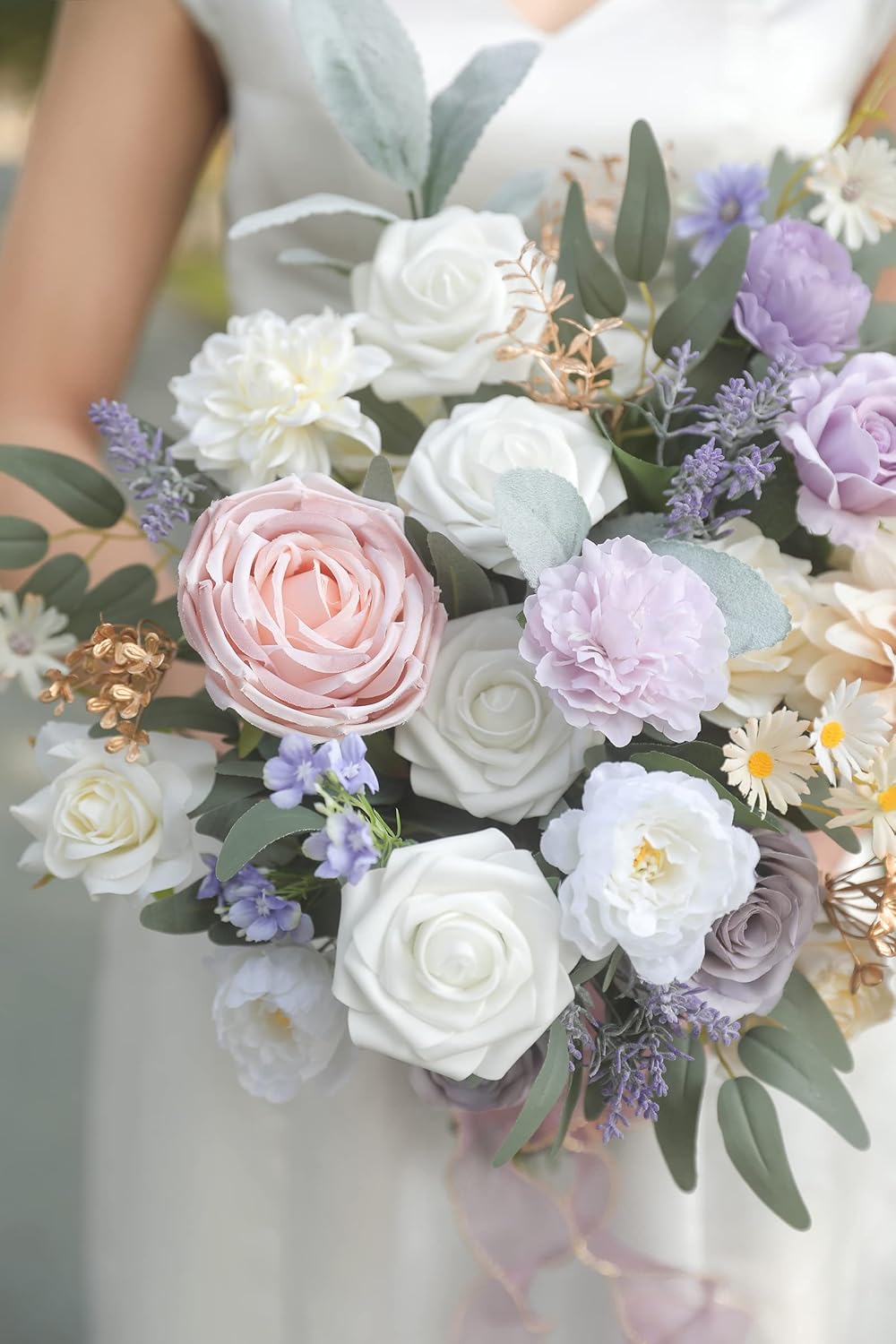 Artificial Flowers Combo for DIY Centerpieces Arrangements Wedding Bouquets Centerpieces Arrangements Party Baby Shower Home Decorations