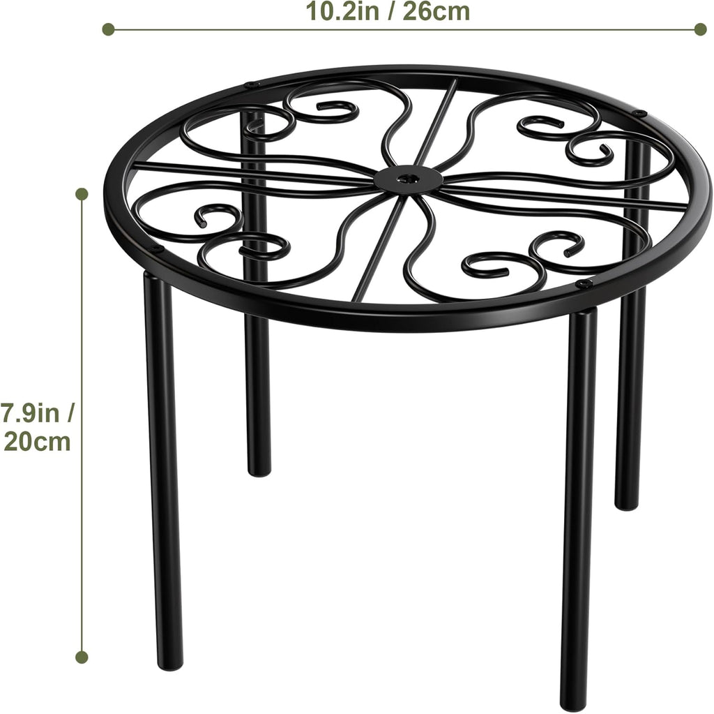 Plant Stand Flower Stand - Metal Plant Holder for Garden Home, Anti-rust Plant Rack for Multiple Plant Indoor or Outdoor.
