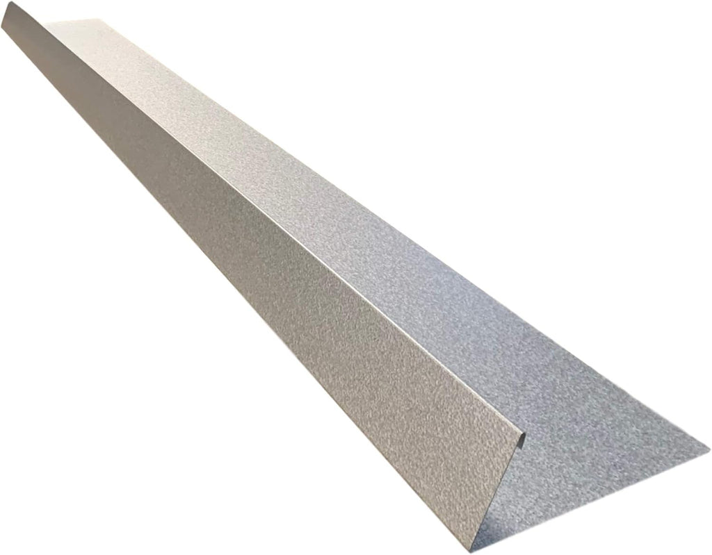 Eagle 1-26 Gauge 5 Foot Rain Diverter - Nails and Instructions Included (Mill Finish Aluminum, Copper, Galvanized, Stainless Steel & More) (3, Galvalume)