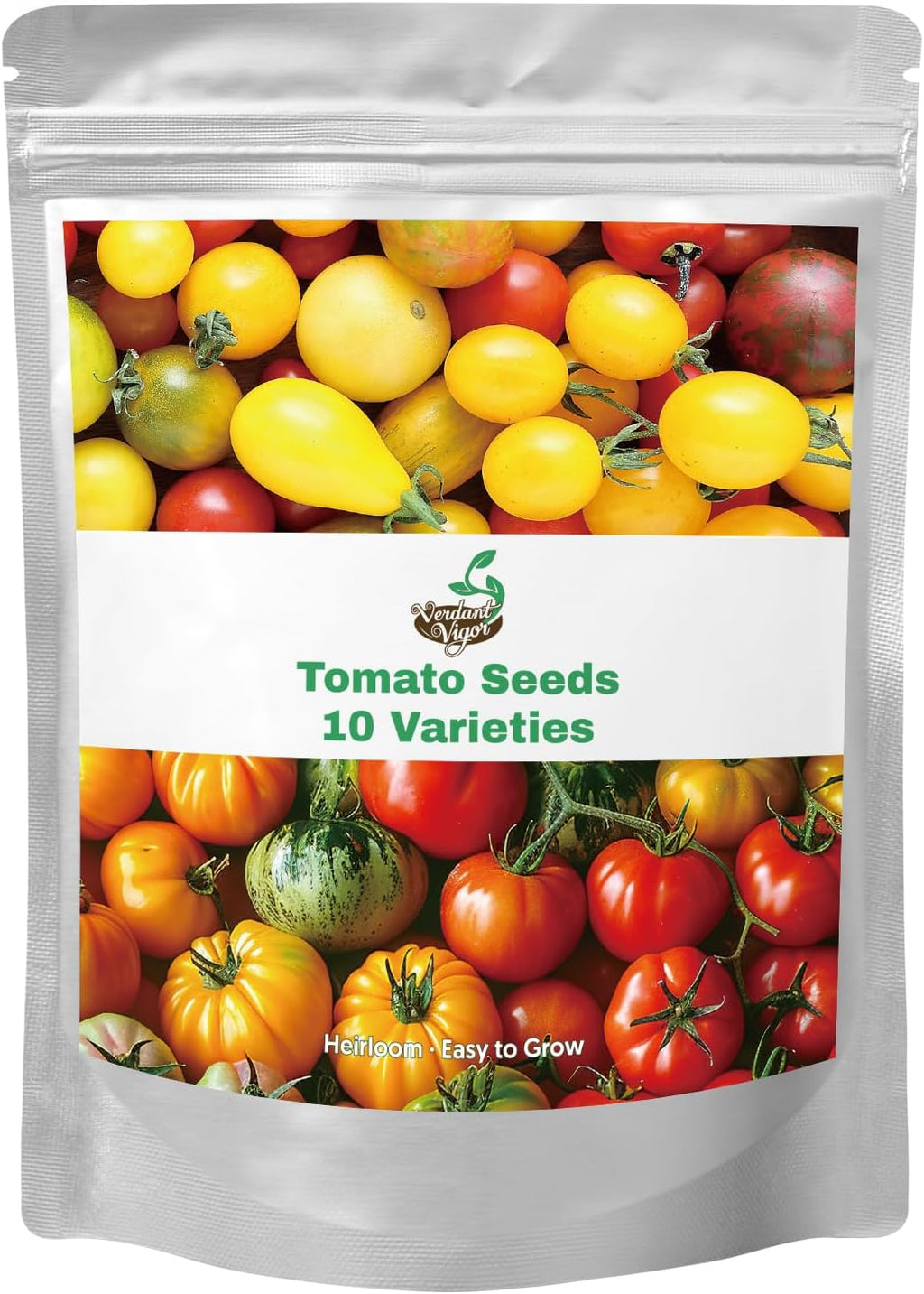 1,500+ Tomato Seeds, Heirloom Vegetable Seed for Planting Indoor Outdoor, 10 Varieties Salad Tomato Seeds Garden Hydroponic Kit, Non-GMO Home Hydroponic Fresh Food Veggie Supply