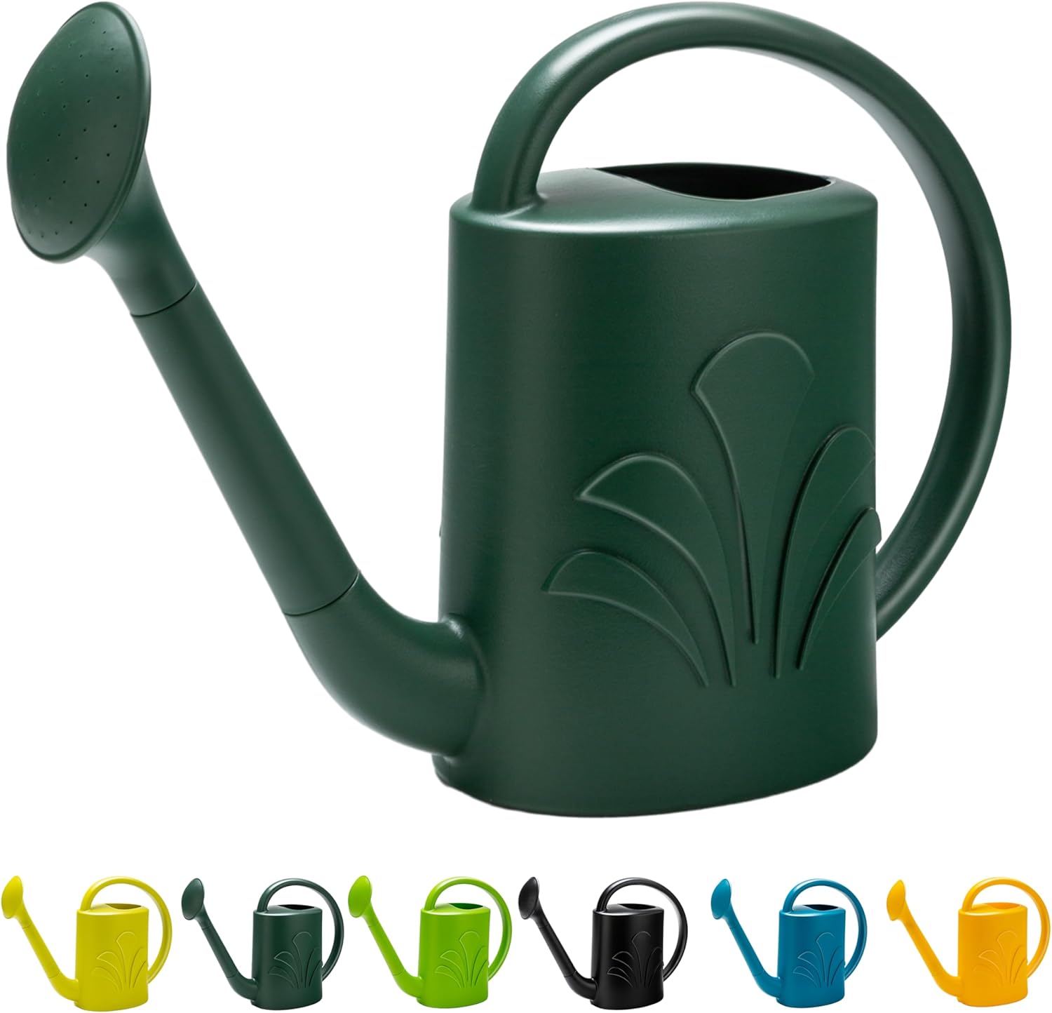 1 Gallon Watering Can Outdoor, Watering Can for Indoor & Outdoor Plants, Flower with Detachable Sprinkler Head