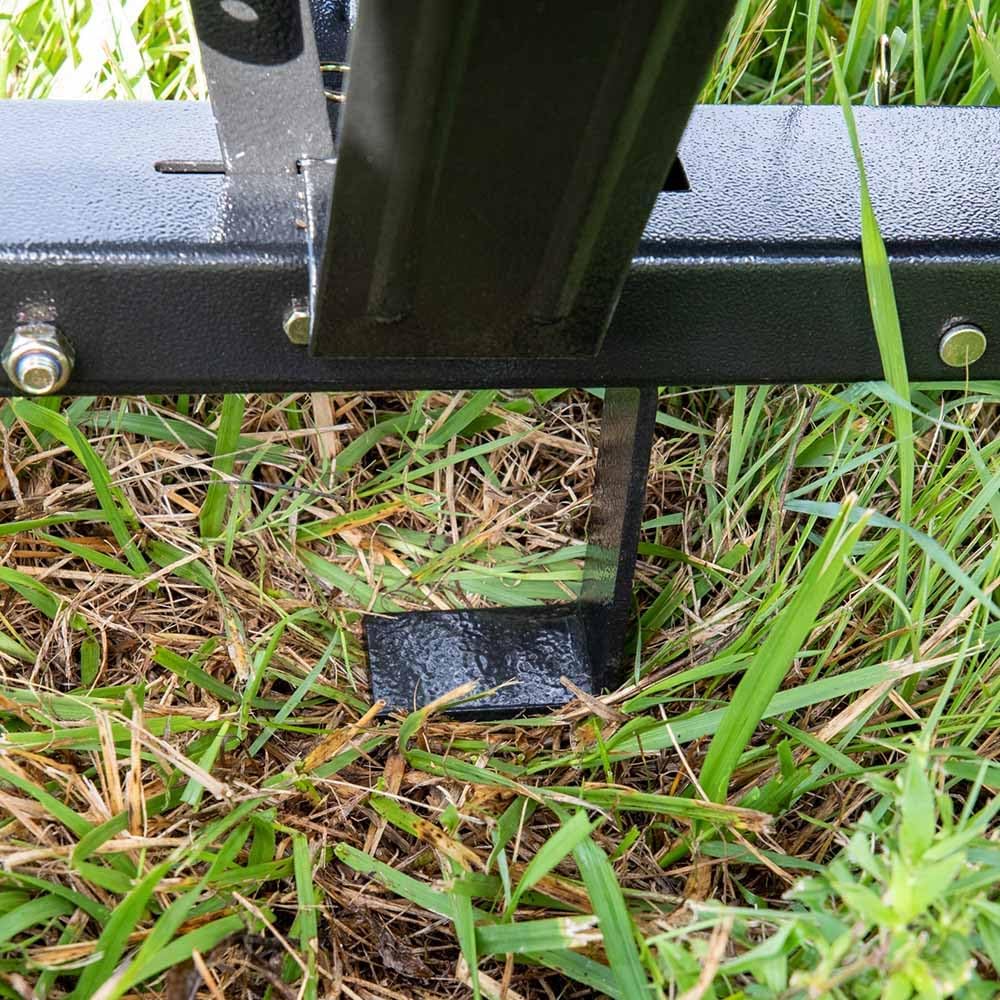 Titan Attachments 400 LB (10 Cu. Ft.) Economy Poly Dump Cart for Lawn Tractor