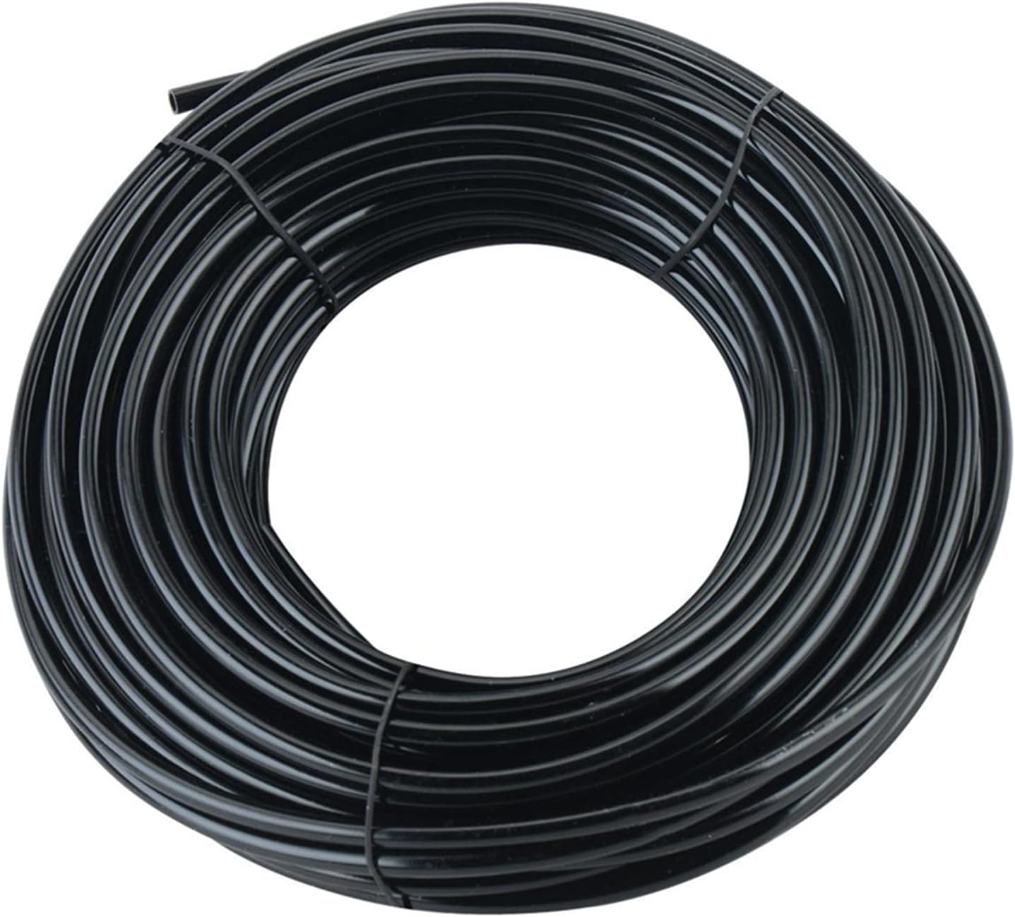 100ft 1/4 inch Drip Irrigation Tubing, Blank Distribution Line Water Hose Garden Watering Tube for Garden Irrigation System