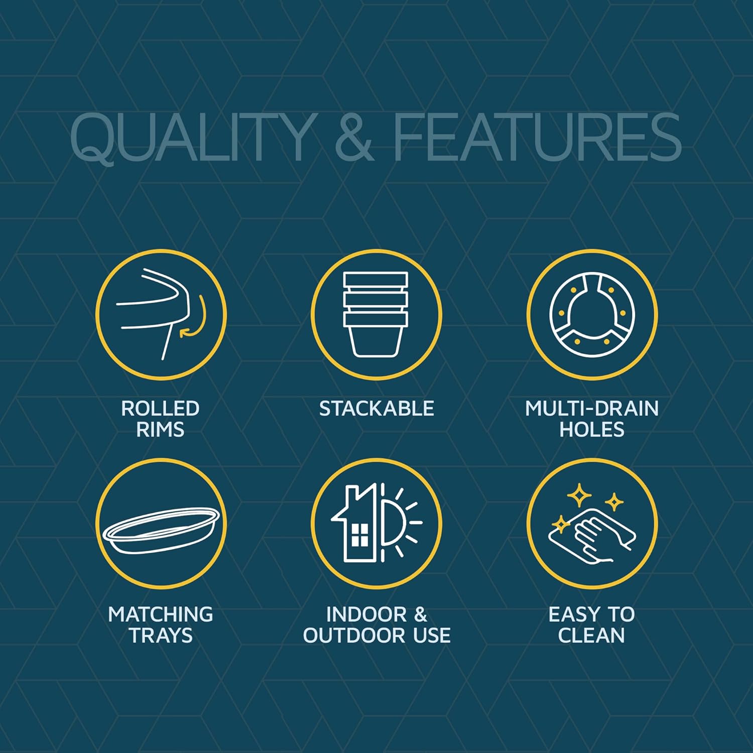 10-Inch Whiskey Barrel Planters Outdoor Pack of 20 - Durable Plastic Plant Pots for Indoor & Outdoor Use with Drainage & Saucer, Lightweight Rustic Barrel Planters for Flowers, Herbs & Small Plants