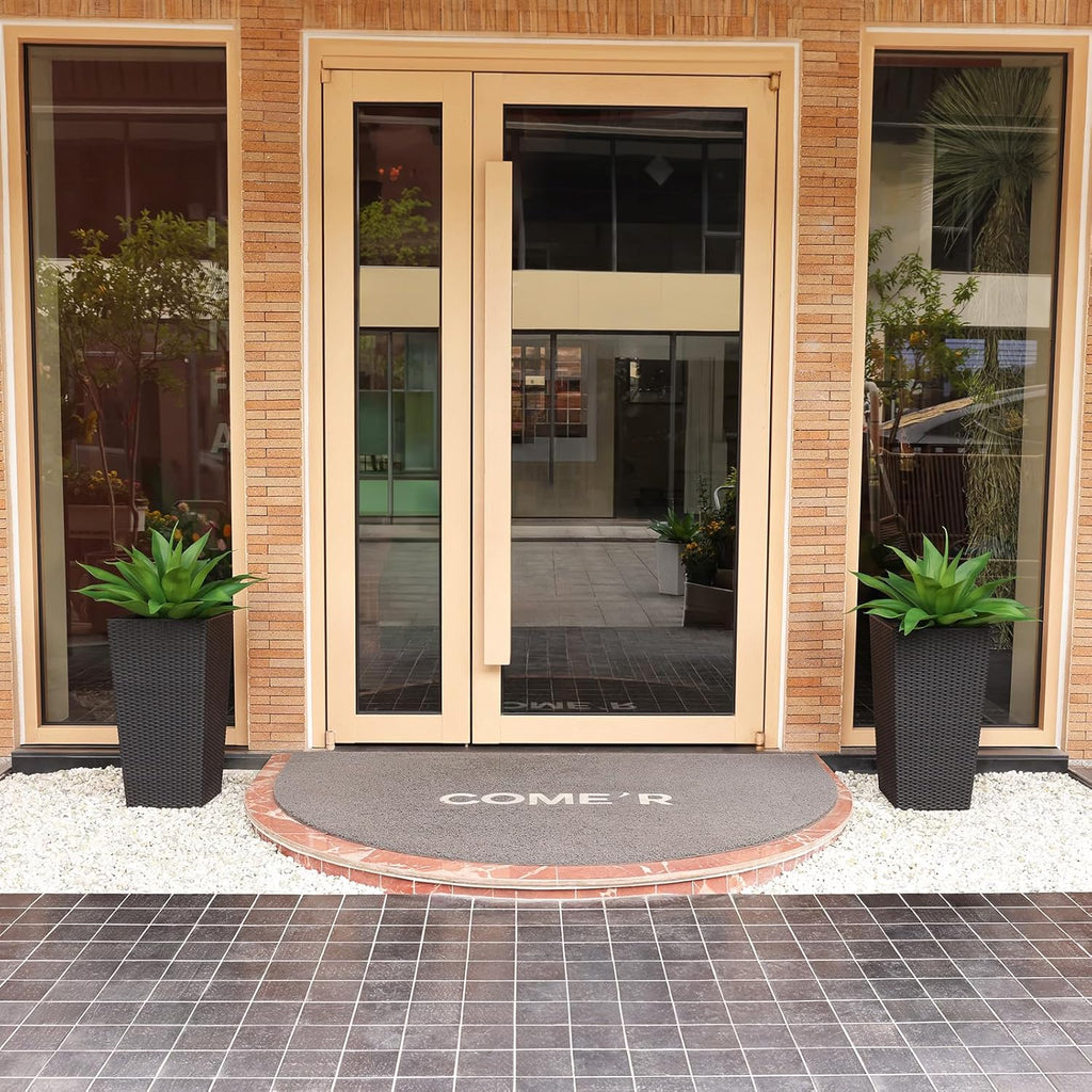 Artificial Plants Outdoor,UV-Resistant Fake Agave Succulent Plant 23 Inch Medium Size Faux Succulents Stems for Indoor Realistic & Natural Home Decor Plants for Office Housewarming