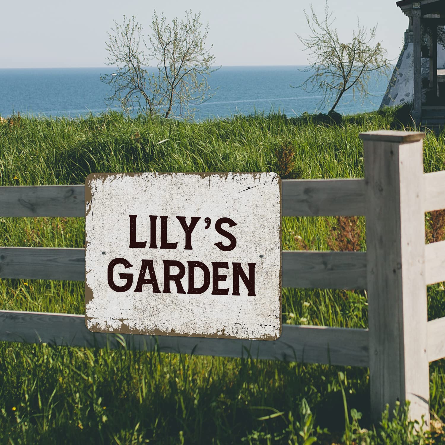 Rustic Custom Sign, Personalized Metal Signs, Gift for Him Men Dad, Man Cave, Indoor and Outdoor Use, Made in The USA