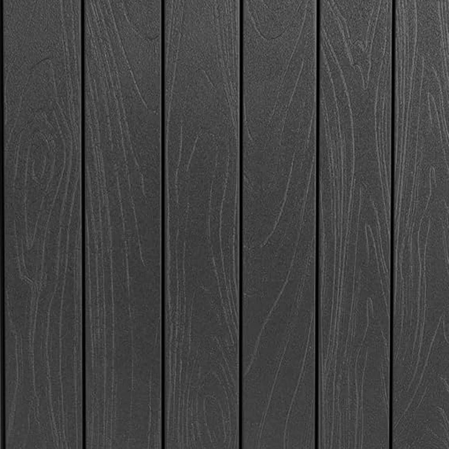 33 Gallon Outdoor Storage Box, Waterproof Resin Deck Box for Indoor & Outdoor Use – Lockable Patio Storage Bin for Garden Tools, Package Deliveries, Pool Accessories, Sports Gear & Furniture-Black