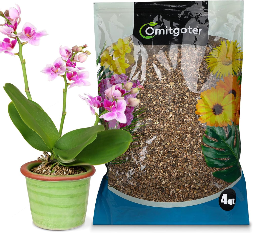 Vermiculite for Gardening 4qt, Horticultural Sand Perfect for Seed Starter or Propagation by Cutting, Soil Addictive for Aeration and Moisture Retention