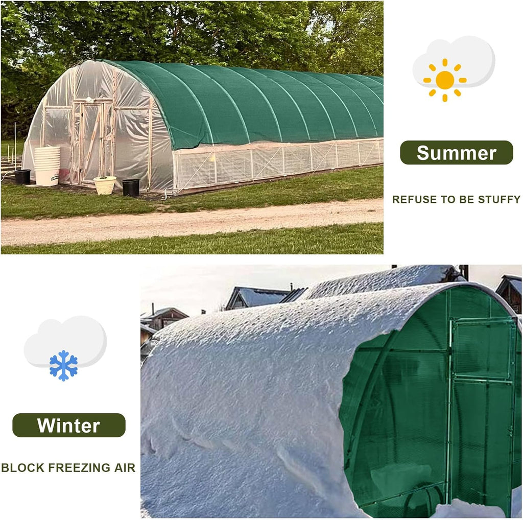 LOVE STORY 6x8FT 70% Green Shade Cloth Sun Shade Net with Grommets Sunblock Net Mesh Tarp for Garden,Plants Cover,Greenhouse and Patio