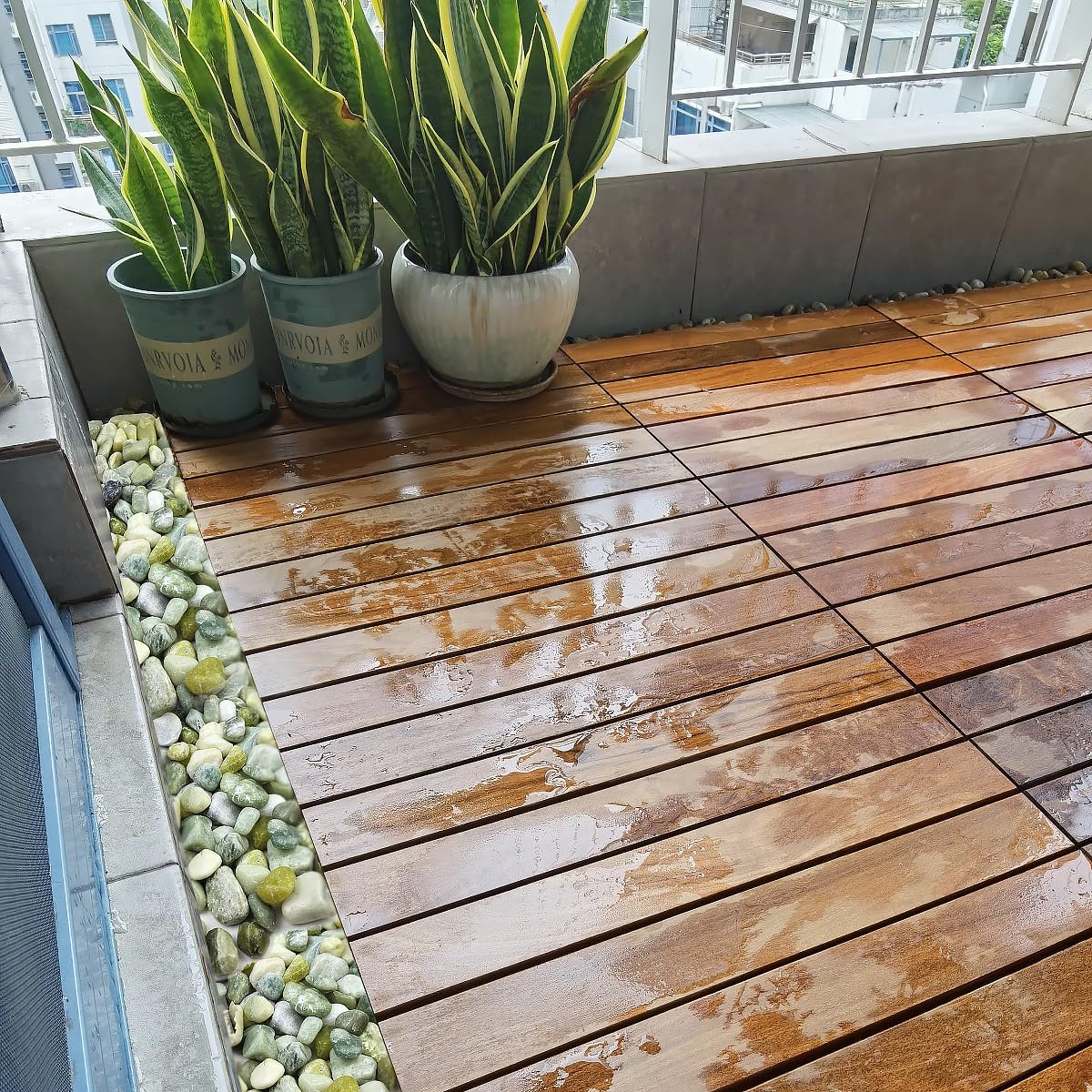 20lbs Jade River Rocks for Landscaping, 2-3 Inch Natural Pebbles for Indoor Plants, High Polished Decorative Stones Vase Filler Fish Tank Aquariums Garden Outdoor and Indoor DIY