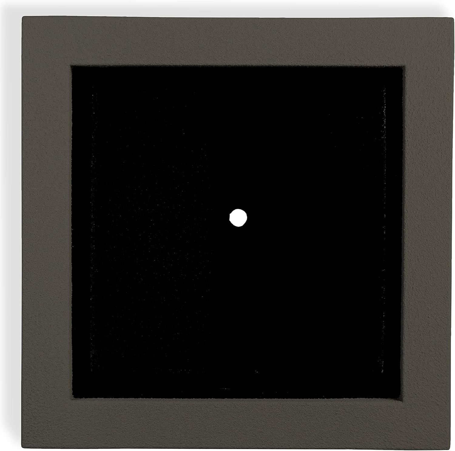 PolyStone Monterray Modern Outdoor/Indoor Square Planter, Lightweight, Heavy Duty, Weather Resistant, Polymer Finish, Commercial Grade and Residential, 23" L x 23" W x 19" H (Slate Gray)