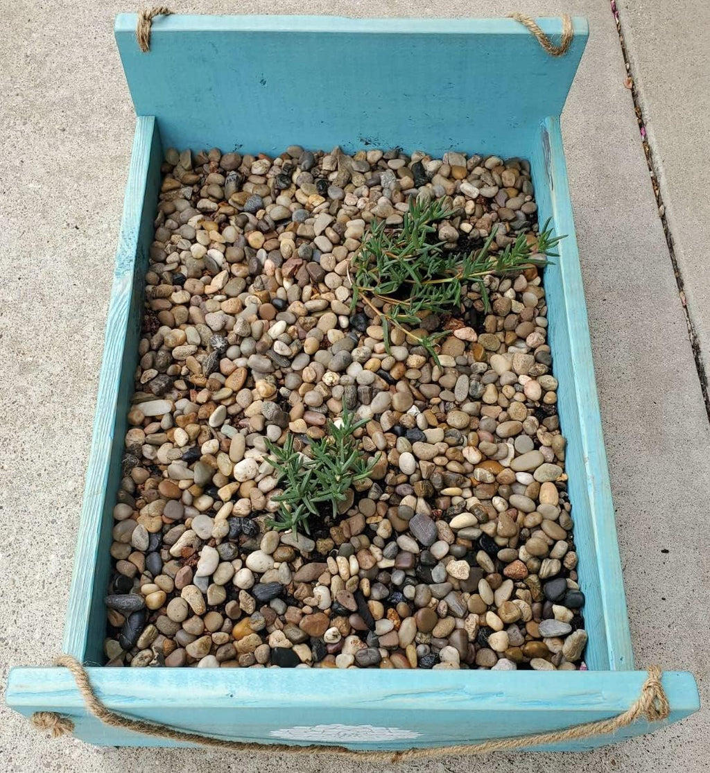 Voulosimi 40 LBS River Rock Stones, Natural Decorative Polished Mixed Pebbles Gravel,Outdoor Decorative Stones for Plant Aquariums, Landscaping, Vase Fillers