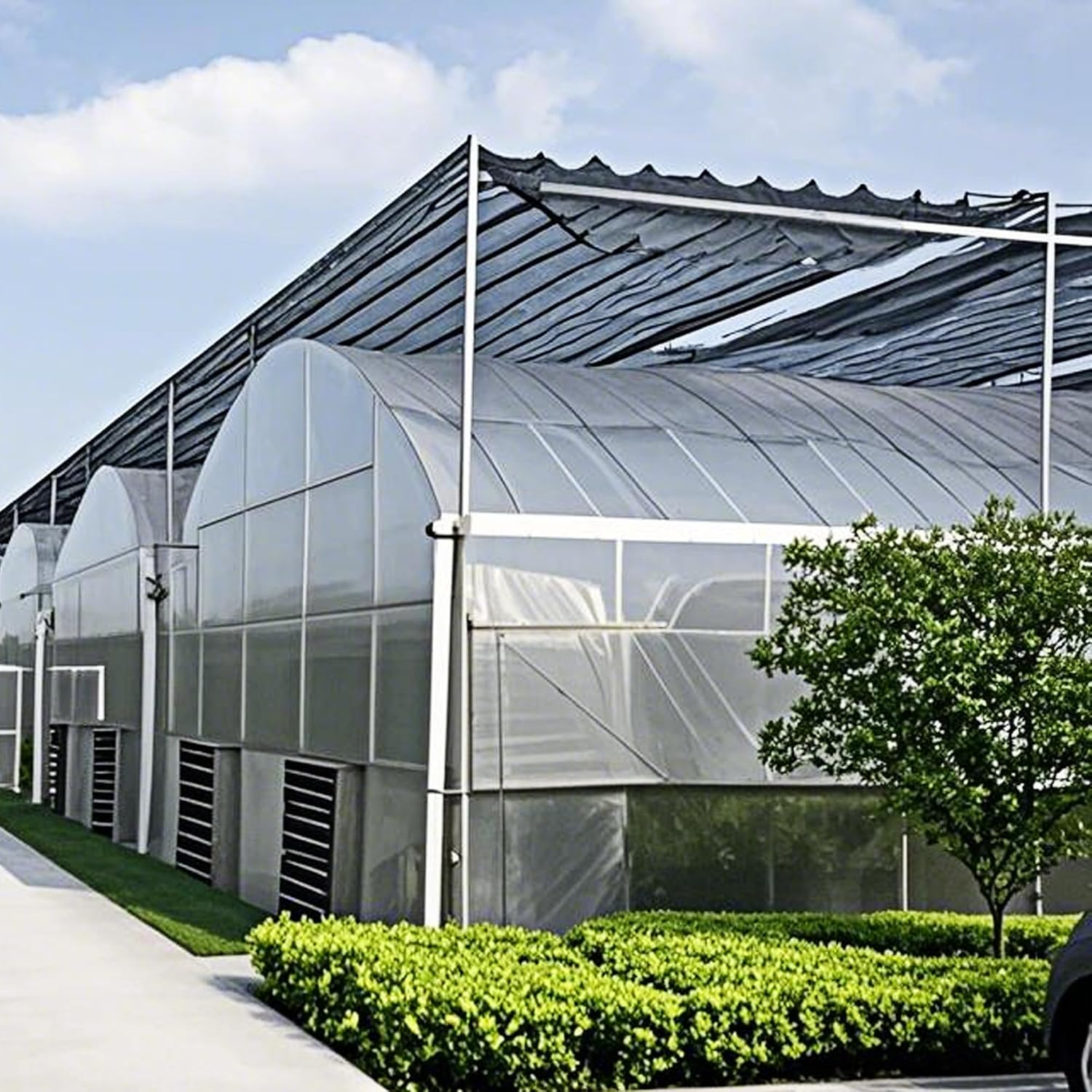 winemana Black Shade Cloth 30x30 FT– 70% Sun Shade Mesh Tarp for Greenhouse, Garden, Patio, Dog Kennel, Chicken Coop, and Outdoor Protection, Plants Cover Shade Netting with 2 Reinforced Grommets