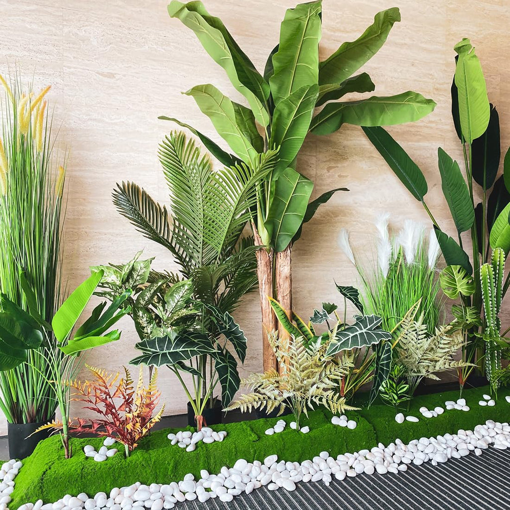 40lbs White River Rocks for Landscaping, 2-3 Inch Natural Pebbles for Indoor Plants, High Polished Decorative Stones Garden Outdoor and Indoor DIY Vase Filler Fish Tank Aquariums