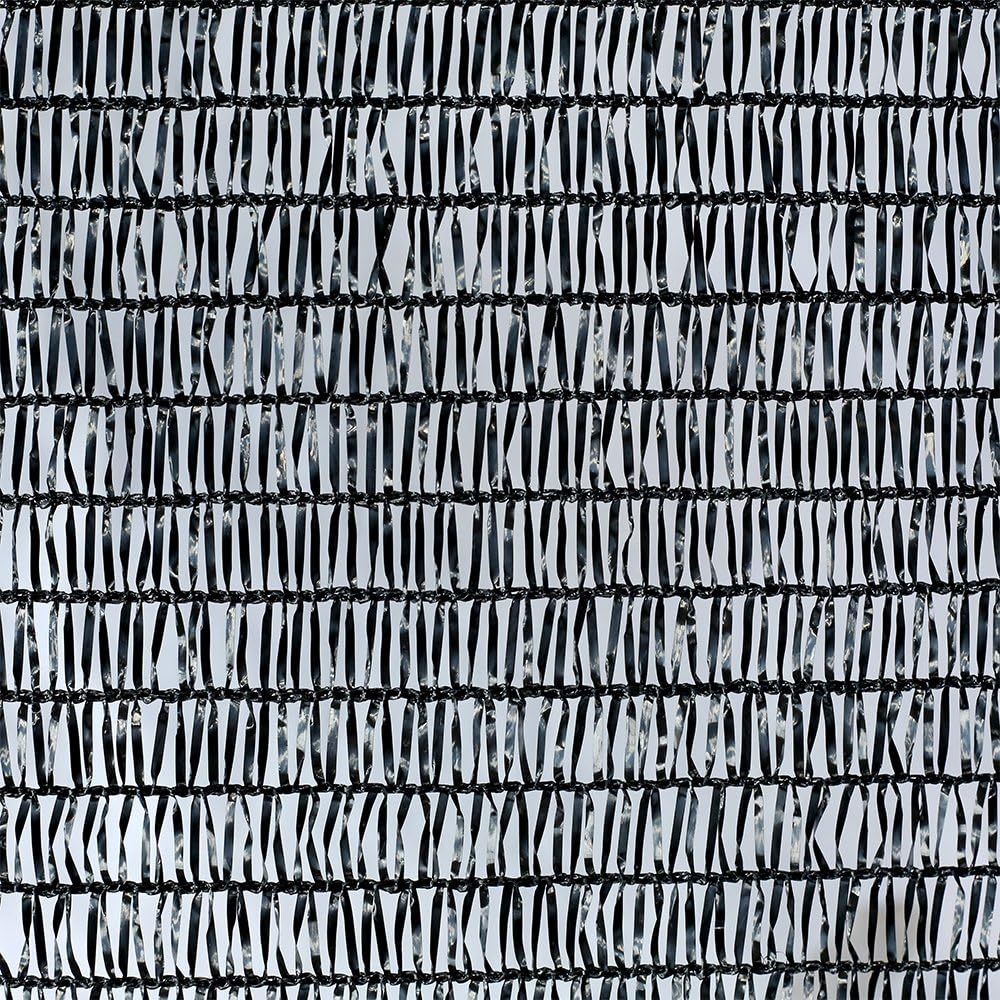 Agfabric 40% Shade Cloth 10X 20ft Sun Shade Fabric Sunblock Shade Cloth Cover with Clips for Plants, Black