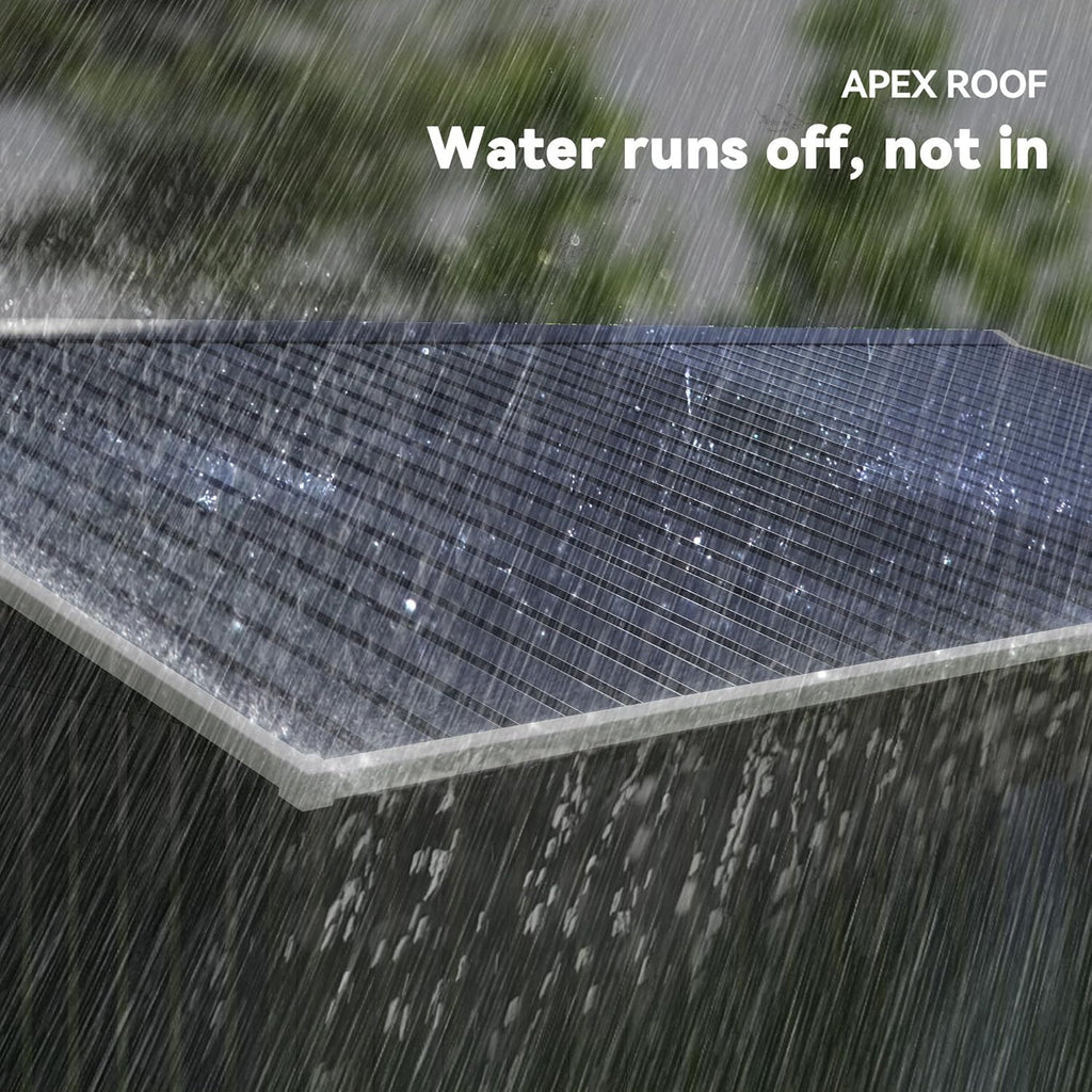 Outsunny 11' x 9' Outdoor Storage Shed, Garden Tool Metal Shed with Foundation Kit, Double Lockable Door, Air Vents and Sloping Roof, for Backyard, Patio, Lawn, Dark Gray