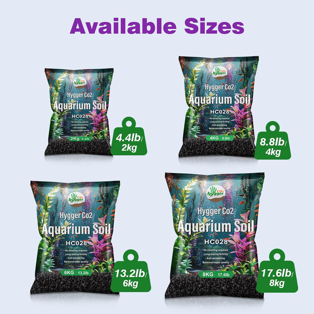Upgraded Aquarium Soil Water Grass Mud, Ideal for Fish Tank Aquascaping Aquarium Substrate Soil for Plants and Shrimps, No Need to Wash (17.6 Pounds)