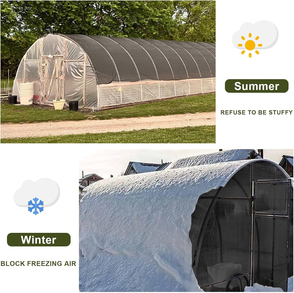 LOVE STORY 6.5x6.5FT 55% Black Shade Cloth Sun Shade Net with Grommets Sunblock Net Mesh Tarp for Garden,Plants Cover,Greenhouse and Patio