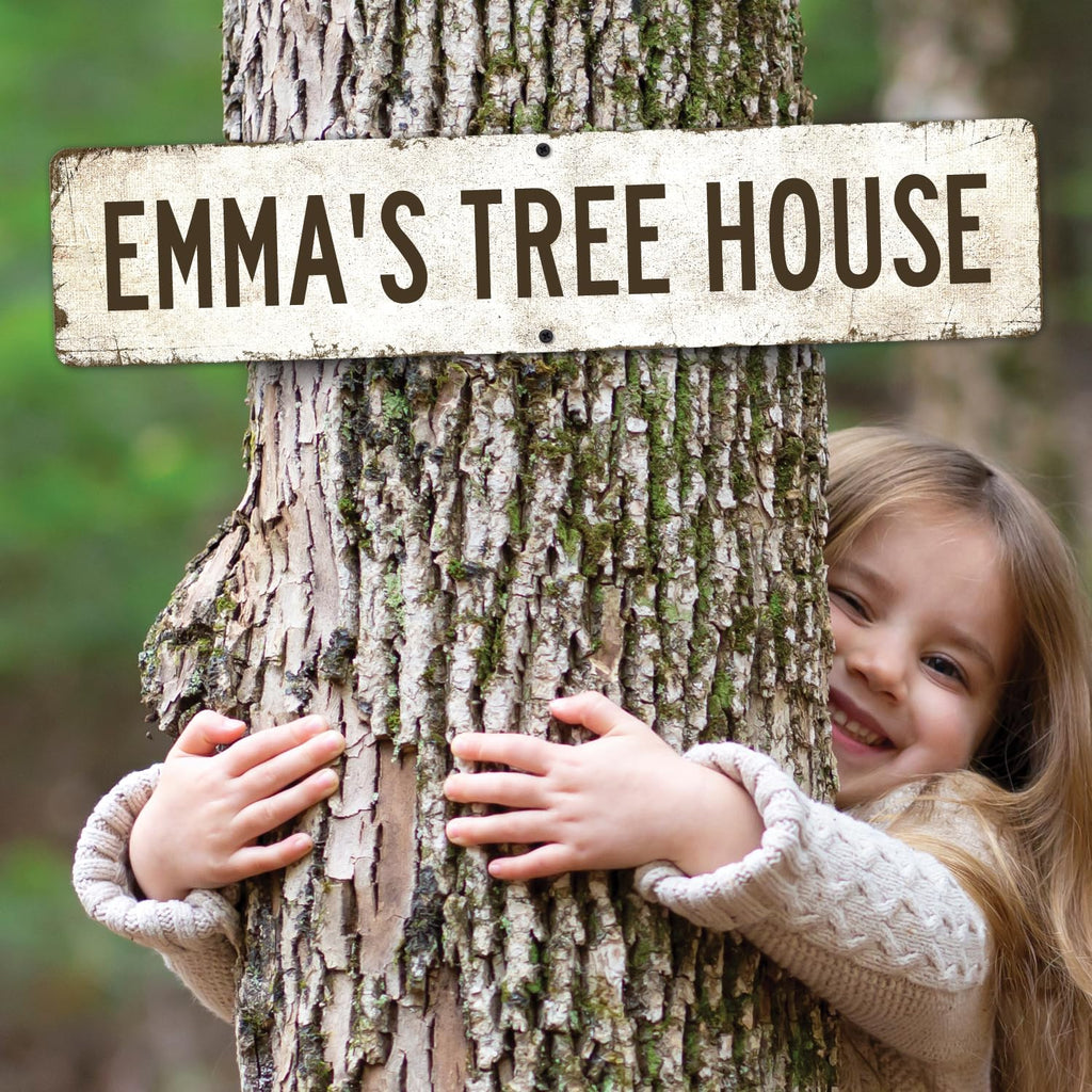 Rustic Custom Sign, Personalized Metal Signs, Gift for Him Men Dad, Man Cave, Indoor and Outdoor Use, 4x18 Inches, ACM, Fade Resistant, Made in the USA