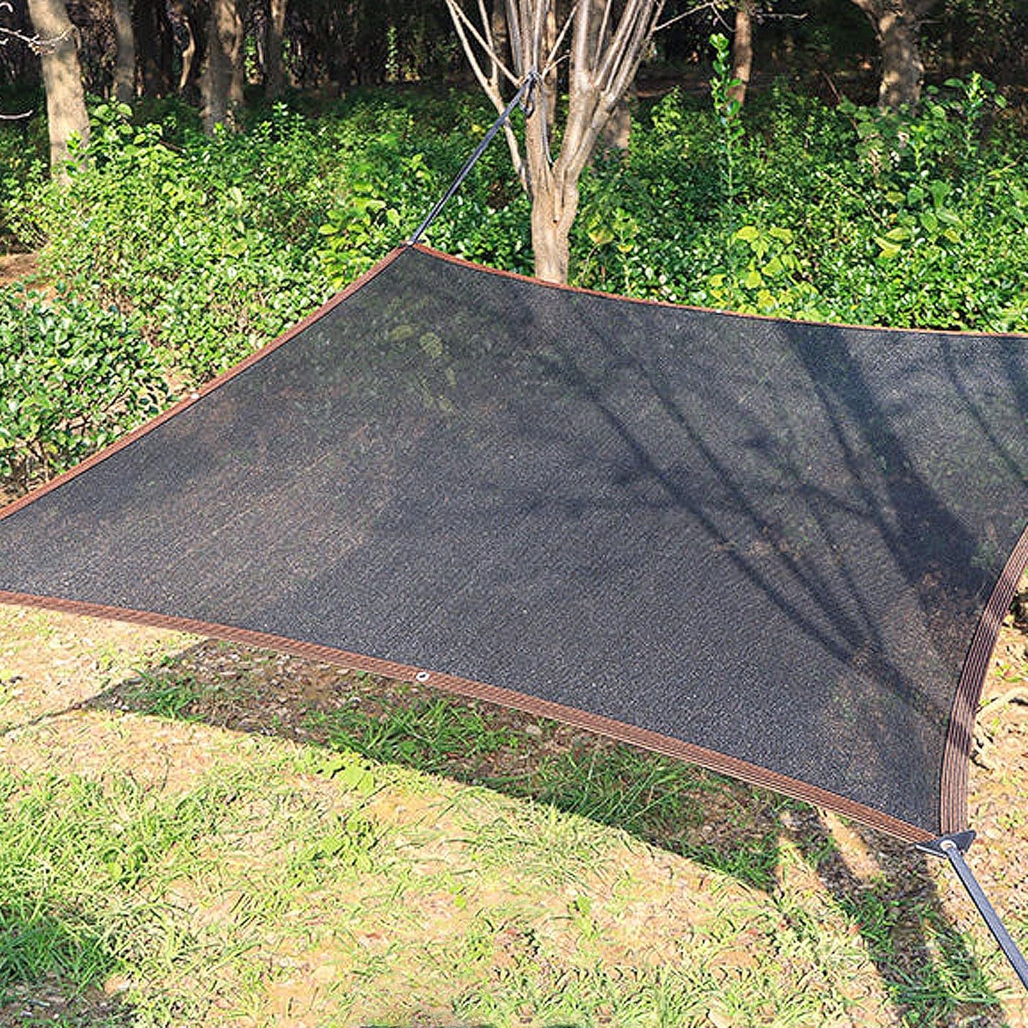 winemana 50% Black Shade Cloth, 8 x 20 FT Durable Mesh Tarp with Grommets, Garden Sunblock Shade Cloth Shading Antifreezing for Plants Cover, Greenhouse, Barns Kennel, Patio, Tomatoes