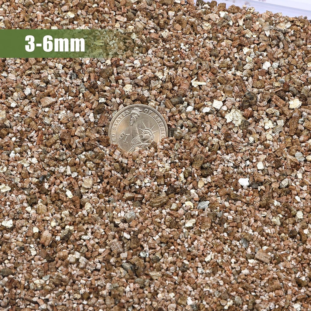 Vermiculite for Gardening 2qt, Horticultural Sand Perfect for Seed Starter or Propagation by Cutting, Soil Addictive for Aeration and Moisture Retention